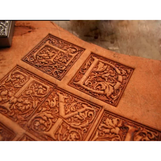 European Retro style hot stamp Leather stamp Logo stamp leathercraft